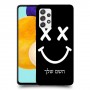 סמיילי כיסוי מגן קשיח בעיצוב אישי עם השם שלך ל Samsung Galaxy A52 יחידה אחת סקרין מובייל