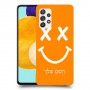 סמיילי כיסוי מגן קשיח בעיצוב אישי עם השם שלך ל Samsung Galaxy A52 יחידה אחת סקרין מובייל