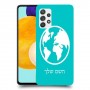 עולם כיסוי מגן קשיח בעיצוב אישי עם השם שלך ל Samsung Galaxy A52 יחידה אחת סקרין מובייל