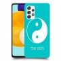 סמל יינג יאנג - סין כיסוי מגן קשיח בעיצוב אישי עם השם שלך ל Samsung Galaxy A52 יחידה אחת סקרין מובייל
