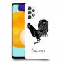 תרנגול כיסוי מגן קשיח בעיצוב אישי עם השם שלך ל Samsung Galaxy A52 יחידה אחת סקרין מובייל