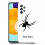 עכביש כיסוי מגן קשיח בעיצוב אישי עם השם שלך ל Samsung Galaxy A52 יחידה אחת סקרין מובייל