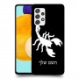 עקרב כיסוי מגן קשיח בעיצוב אישי עם השם שלך ל Samsung Galaxy A52s 5G יחידה אחת סקרין מובייל