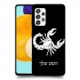 עקרב כיסוי מגן קשיח בעיצוב אישי עם השם שלך ל Samsung Galaxy A52s 5G יחידה אחת סקרין מובייל
