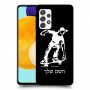 ילד סקייטבורד כיסוי מגן קשיח בעיצוב אישי עם השם שלך ל Samsung Galaxy A52s 5G יחידה אחת סקרין מובייל