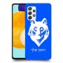 זאב כיסוי מגן קשיח בעיצוב אישי עם השם שלך ל Samsung Galaxy A52s 5G יחידה אחת סקרין מובייל