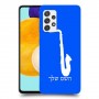 סקספון כיסוי מגן קשיח בעיצוב אישי עם השם שלך ל Samsung Galaxy A52s 5G יחידה אחת סקרין מובייל