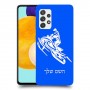 אופנוע שלג כיסוי מגן קשיח בעיצוב אישי עם השם שלך ל Samsung Galaxy A52s 5G יחידה אחת סקרין מובייל