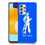 מערב פרוע - קאובוי כיסוי מגן קשיח בעיצוב אישי עם השם שלך ל Samsung Galaxy A52s 5G יחידה אחת סקרין מובייל