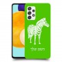 זברה כיסוי מגן קשיח בעיצוב אישי עם השם שלך ל Samsung Galaxy A52s 5G יחידה אחת סקרין מובייל