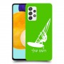 גלישת מפרש כיסוי מגן קשיח בעיצוב אישי עם השם שלך ל Samsung Galaxy A52s 5G יחידה אחת סקרין מובייל
