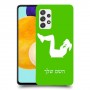 אימון ספורט - אישה כיסוי מגן קשיח בעיצוב אישי עם השם שלך ל Samsung Galaxy A52s 5G יחידה אחת סקרין מובייל
