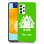 טריאתלון כיסוי מגן קשיח בעיצוב אישי עם השם שלך ל Samsung Galaxy A52s 5G יחידה אחת סקרין מובייל