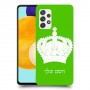 כתר מלכותי כיסוי מגן קשיח בעיצוב אישי עם השם שלך ל Samsung Galaxy A52s 5G יחידה אחת סקרין מובייל