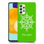 הגה - קפטן - ים כיסוי מגן קשיח בעיצוב אישי עם השם שלך ל Samsung Galaxy A52s 5G יחידה אחת סקרין מובייל