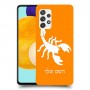 עקרב כיסוי מגן קשיח בעיצוב אישי עם השם שלך ל Samsung Galaxy A52s 5G יחידה אחת סקרין מובייל