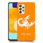 עקרב כיסוי מגן קשיח בעיצוב אישי עם השם שלך ל Samsung Galaxy A52s 5G יחידה אחת סקרין מובייל
