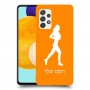 ג'וגלין - אישה כיסוי מגן קשיח בעיצוב אישי עם השם שלך ל Samsung Galaxy A52s 5G יחידה אחת סקרין מובייל