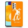 ילד סקייטבורד כיסוי מגן קשיח בעיצוב אישי עם השם שלך ל Samsung Galaxy A52s 5G יחידה אחת סקרין מובייל