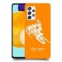 אופנוע שלג כיסוי מגן קשיח בעיצוב אישי עם השם שלך ל Samsung Galaxy A52s 5G יחידה אחת סקרין מובייל