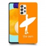 גלישה כיסוי מגן קשיח בעיצוב אישי עם השם שלך ל Samsung Galaxy A52s 5G יחידה אחת סקרין מובייל