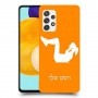 אימון ספורט - אישה כיסוי מגן קשיח בעיצוב אישי עם השם שלך ל Samsung Galaxy A52s 5G יחידה אחת סקרין מובייל