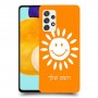שמש כיסוי מגן קשיח בעיצוב אישי עם השם שלך ל Samsung Galaxy A52s 5G יחידה אחת סקרין מובייל