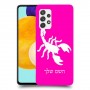 עקרב כיסוי מגן קשיח בעיצוב אישי עם השם שלך ל Samsung Galaxy A52s 5G יחידה אחת סקרין מובייל