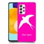 ציפור לבלוע כיסוי מגן קשיח בעיצוב אישי עם השם שלך ל Samsung Galaxy A52s 5G יחידה אחת סקרין מובייל