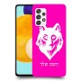 זאב כיסוי מגן קשיח בעיצוב אישי עם השם שלך ל Samsung Galaxy A52s 5G יחידה אחת סקרין מובייל