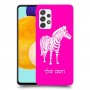 זברה כיסוי מגן קשיח בעיצוב אישי עם השם שלך ל Samsung Galaxy A52s 5G יחידה אחת סקרין מובייל