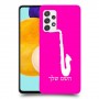 סקספון כיסוי מגן קשיח בעיצוב אישי עם השם שלך ל Samsung Galaxy A52s 5G יחידה אחת סקרין מובייל