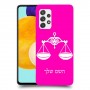 מאזניים כיסוי מגן קשיח בעיצוב אישי עם השם שלך ל Samsung Galaxy A52s 5G יחידה אחת סקרין מובייל