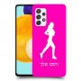 ג'וגלין - אישה כיסוי מגן קשיח בעיצוב אישי עם השם שלך ל Samsung Galaxy A52s 5G יחידה אחת סקרין מובייל