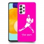שחקן טניס כיסוי מגן קשיח בעיצוב אישי עם השם שלך ל Samsung Galaxy A52s 5G יחידה אחת סקרין מובייל