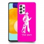 מערב פרוע - קאובוי כיסוי מגן קשיח בעיצוב אישי עם השם שלך ל Samsung Galaxy A52s 5G יחידה אחת סקרין מובייל