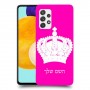 כתר מלכותי כיסוי מגן קשיח בעיצוב אישי עם השם שלך ל Samsung Galaxy A52s 5G יחידה אחת סקרין מובייל