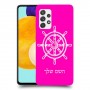 הגה - קפטן - ים כיסוי מגן קשיח בעיצוב אישי עם השם שלך ל Samsung Galaxy A52s 5G יחידה אחת סקרין מובייל