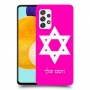 מגן דוד - ישראל כיסוי מגן קשיח בעיצוב אישי עם השם שלך ל Samsung Galaxy A52s 5G יחידה אחת סקרין מובייל
