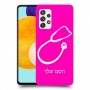 רופא סטטוסקופ כיסוי מגן קשיח בעיצוב אישי עם השם שלך ל Samsung Galaxy A52s 5G יחידה אחת סקרין מובייל