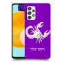 עקרב כיסוי מגן קשיח בעיצוב אישי עם השם שלך ל Samsung Galaxy A52s 5G יחידה אחת סקרין מובייל