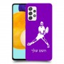 שחקן טניס כיסוי מגן קשיח בעיצוב אישי עם השם שלך ל Samsung Galaxy A52s 5G יחידה אחת סקרין מובייל