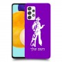 מערב פרוע - קאובוי כיסוי מגן קשיח בעיצוב אישי עם השם שלך ל Samsung Galaxy A52s 5G יחידה אחת סקרין מובייל