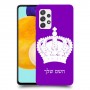 כתר מלכותי כיסוי מגן קשיח בעיצוב אישי עם השם שלך ל Samsung Galaxy A52s 5G יחידה אחת סקרין מובייל