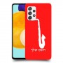 סקספון כיסוי מגן קשיח בעיצוב אישי עם השם שלך ל Samsung Galaxy A52s 5G יחידה אחת סקרין מובייל