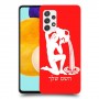 דלי כיסוי מגן קשיח בעיצוב אישי עם השם שלך ל Samsung Galaxy A52s 5G יחידה אחת סקרין מובייל