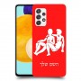 תאומים כיסוי מגן קשיח בעיצוב אישי עם השם שלך ל Samsung Galaxy A52s 5G יחידה אחת סקרין מובייל