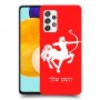 קשת כיסוי מגן קשיח בעיצוב אישי עם השם שלך ל Samsung Galaxy A52s 5G יחידה אחת סקרין מובייל