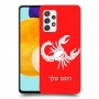 עקרב כיסוי מגן קשיח בעיצוב אישי עם השם שלך ל Samsung Galaxy A52s 5G יחידה אחת סקרין מובייל