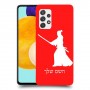 סמוראי כיסוי מגן קשיח בעיצוב אישי עם השם שלך ל Samsung Galaxy A52s 5G יחידה אחת סקרין מובייל